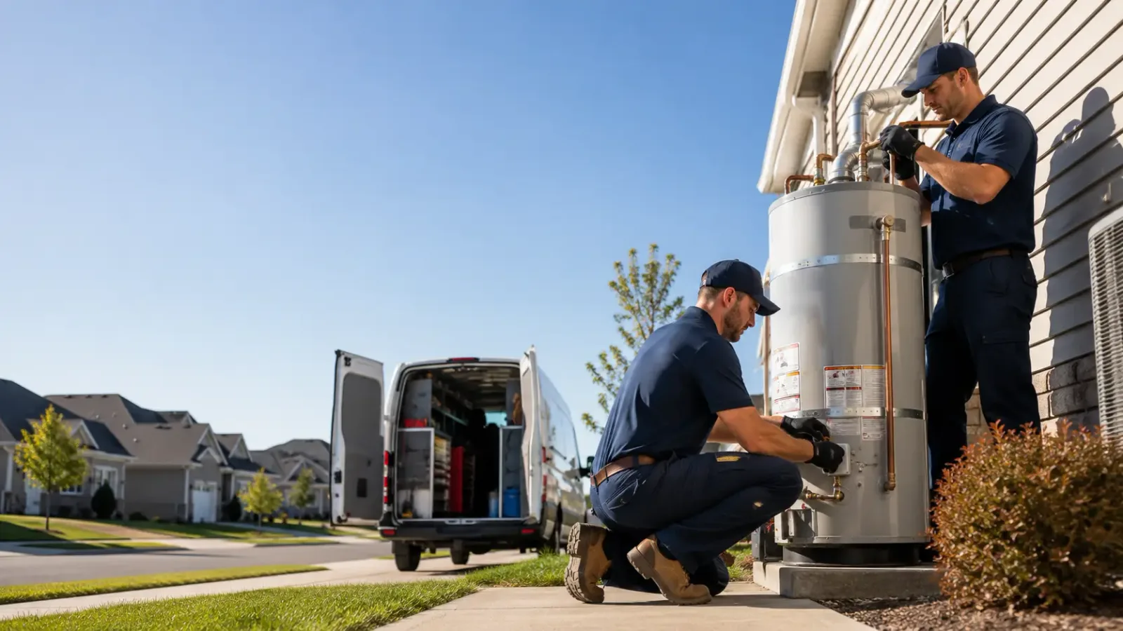 Water Heater Installation in Oakwood, OK